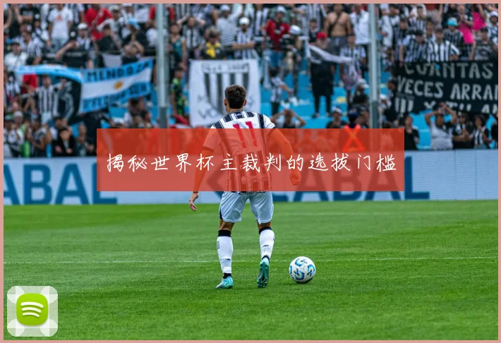 揭秘世界杯主裁判的选拔门槛